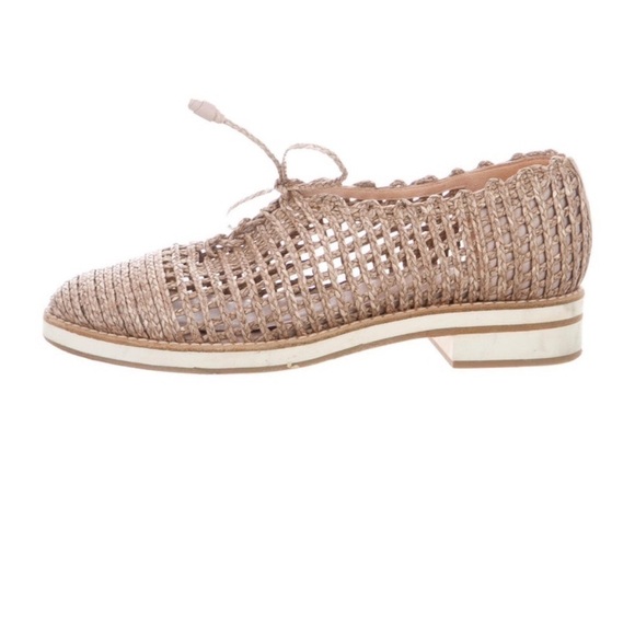 Stewart Weitzman Raffia Woven Loafer - Picture 2 of 11